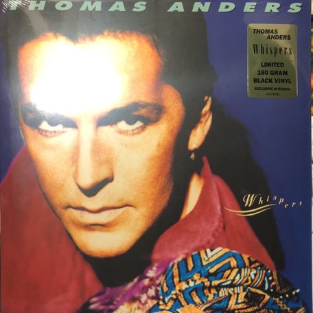 Виниловая пластинка WM Thomas Anders Whispers (Limited 180 Gram Black Vinyl/Exclusive in Russia)