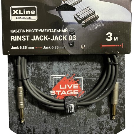 Кабель инструментальный Xline Cables RINST JACK-JACK 03
