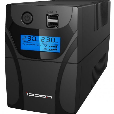 Блок бесперебойного питания Ippon Back Power Pro II 600 Black