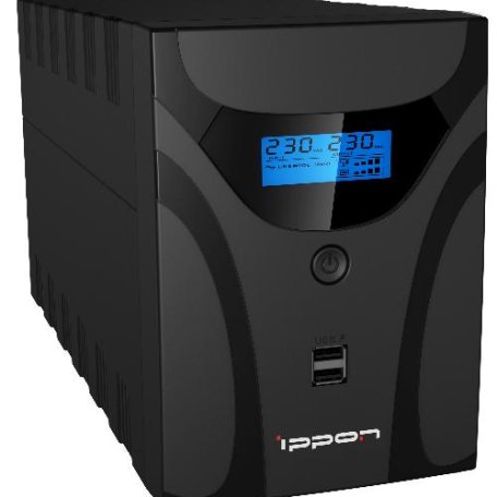 Блок бесперебойного питания Ippon Smart Power Pro II Euro 1600 Black