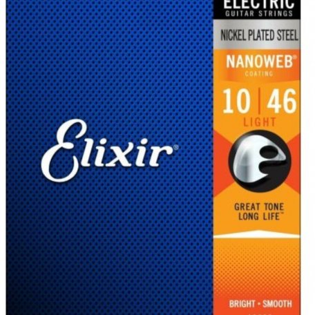 Струны Elixir 12052 NanoWeb Light 10-46