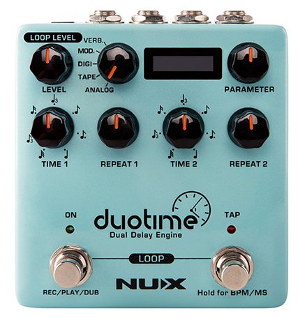 Педаль эффектов Nux NDD-6 Duotime