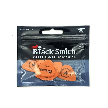 Медиаторы BlackSmith SDP006OE-LH Light Heavy 0.6mm Orange (12 шт.)