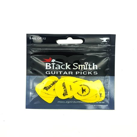 Медиаторы BlackSmith SDP073YW-M Medium 0.73mm Yellow (12 шт.)