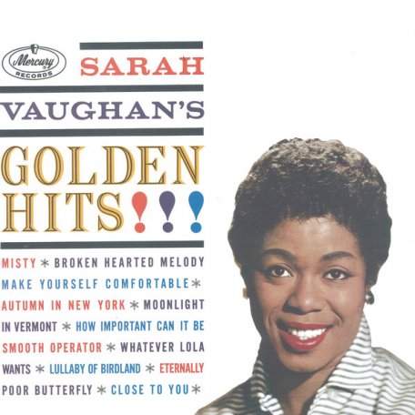 Виниловая пластинка Vaughan, Sarah, Golden Hits