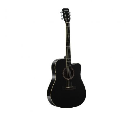 Акустическая гитара Starsun DG120c-p Black