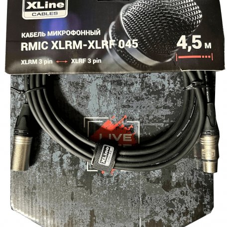 Кабель микрофонный Xline Cables RMIC XLRM-XLRF 045