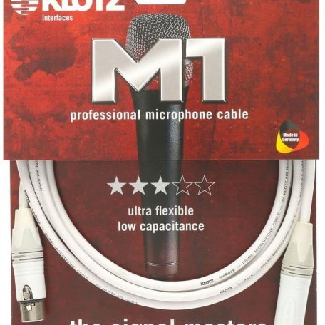 Микрофонный кабель Klotz IRFM0100, 1м