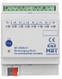 Модуль бинарных входов MDT technologies BE-08000.01 KNX/EIB 8x канальный, для беспотенциальных выходов, до 4 модулей логических функций, на DIN рейку, 4TE