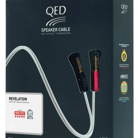 Акустический кабель QED Revelation Pre-Terminated Speaker Cable 5.0m QE1444