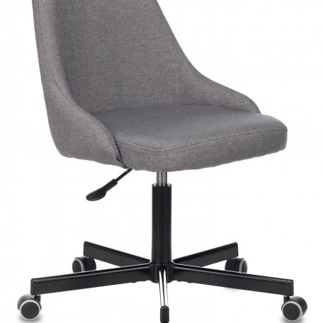 Кресло Бюрократ CH-340M/404SLATE (Office chair CH-340M grey 38-404 cross metal)