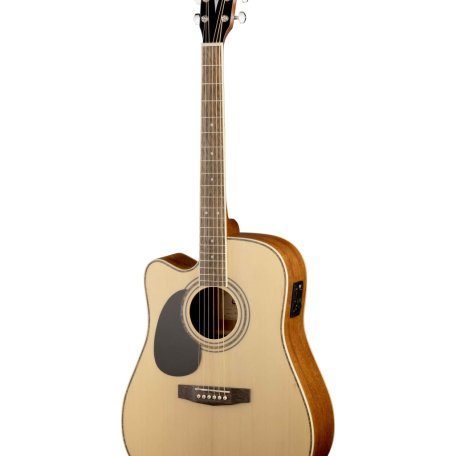 Электроакустическая гитара Cort AD880CE-LH-WBAG-NS (чехол в комплекте)
