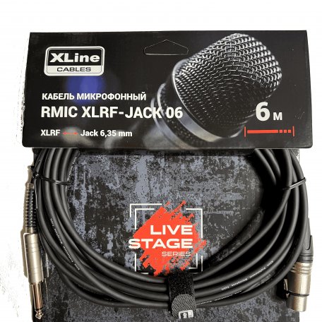 Кабель микрофонный Xline Cables RMIC XLRF-JACK 06