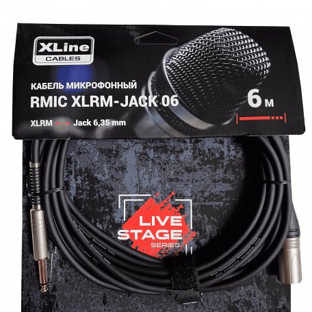 Кабель микрофонный Xline Cables RMIC XLRM-JACK 06