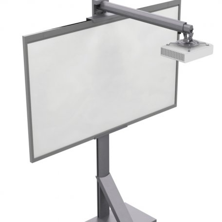 Напольная стойка для интерактивной доски с кронштейном для КФ проектора Allegri (M04-0-0-400-210)