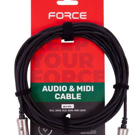 MIDI кабель FORCE MCC-02/5