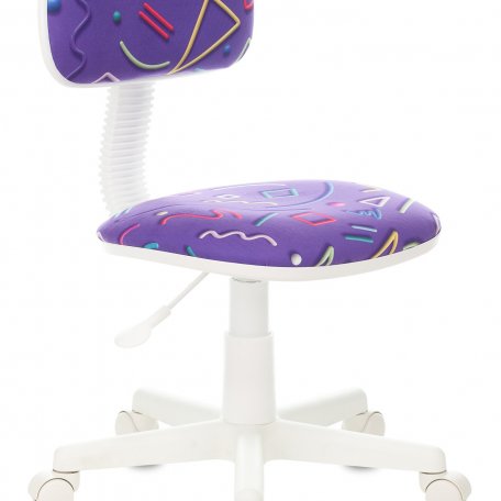 Кресло Бюрократ CH-W201NX/STICK-VIO (Children chair CH-W201NX violet Sticks 08 cross plastic)