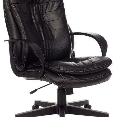 Кресло Бюрократ T-9950PL/BLACK-PU (Office chair T-9950PL black eco.leather cross plastic)