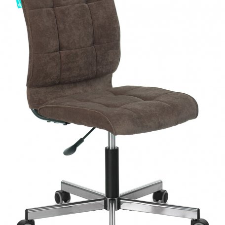 Кресло Бюрократ CH-330M/LT-10 (Office chair CH-330M dark brown Light-10 cross metal хром)