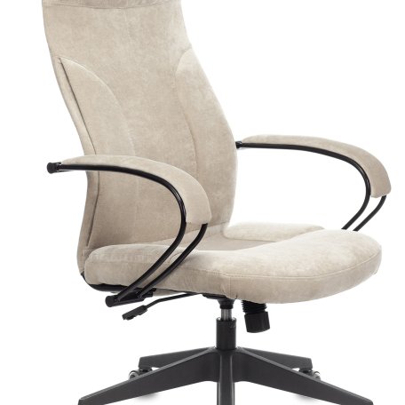 Кресло Бюрократ CH-608/FABRIC-BEIGE (Office chair CH-608Fabric sandy Light-21 cross plastic)