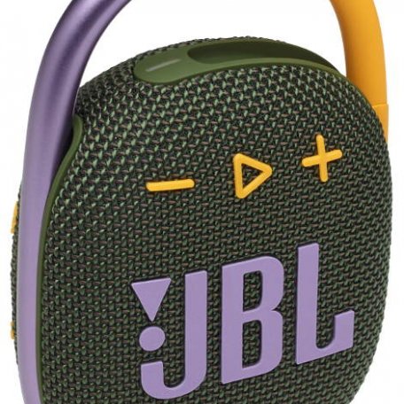 Портативная колонка JBL Clip 4 Green (JBLCLIP4GRN)