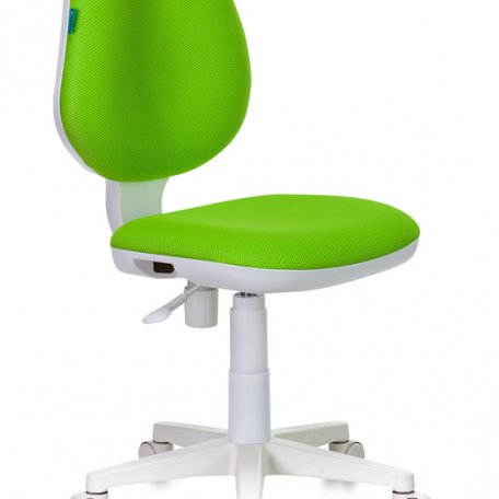 Кресло Бюрократ CH-W213/TW-18 (Children chair CH-W213 l-green TW-18 cross plastic plastik белый)