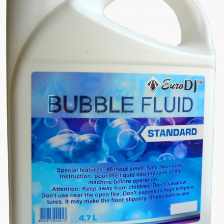 Жидкость для мыльных пузырей Euro DJ Bubble Fluid STANDARD, 4,7L
