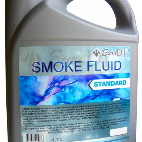 Жидкость для генераторов дыма Euro DJ Smoke Fluid STANDARD, 4,7L