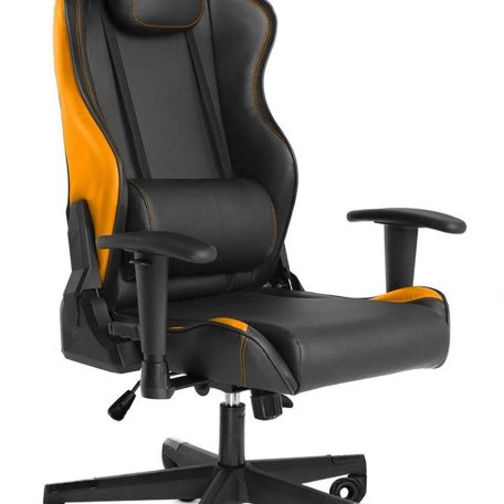 Игровое кресло WARP Sg чёрно-оранжевое