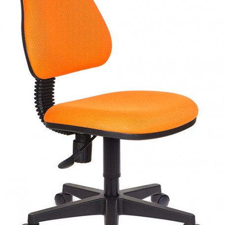 Кресло Бюрократ KD-4/TW-96-1 (Children chair KD-4 orange TW-96-1 cross plastic)