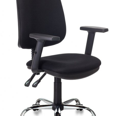 Кресло Бюрократ T-620SL/BLACK (Office chair T-620SL black TW-11 cross metal хром)