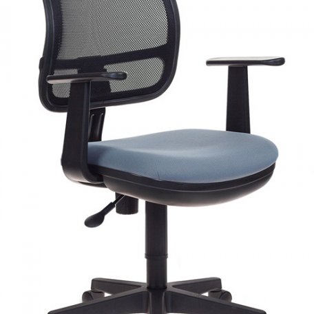 Кресло Бюрократ CH-797AXSN/26-25 (Office chair Ch-797AXSN black seatgrey 26-25 mesh/fabric cross plastic)