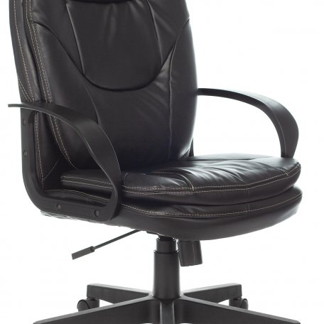 Кресло Бюрократ CH-868LT/#B (Office chair CH-868LT black eco.leather cross plastic)