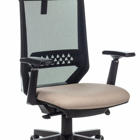 Кресло Бюрократ EXPERT BEIGE (Office chair EXPERT black TW-01 seatbeige 38-402 mesh/fabric headrest cross plastic)