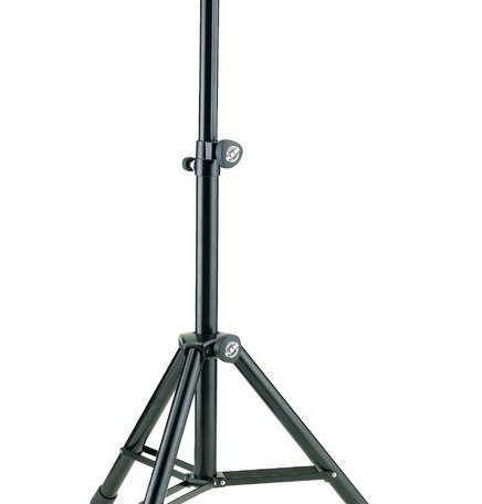 Стойка K&M K&M 21455-009-55 стойка для акустической системы, диаметр 35мм, высота от 1005 до 1545 мм, алюминий, черная