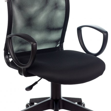 Кресло Бюрократ CH-599AXSN/TW-11 (Office chair Ch-599AXSN black TW-01 seatblack TW-11 mesh/fabric cross plastic)