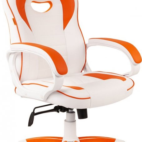 Кресло игровое Chairman game 16 00-07030051 White/Orange