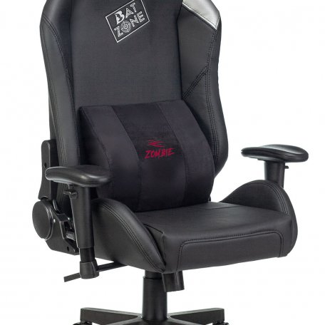Кресло Zombie HERO BATZONE PRO (Game chair HERO BATZONE PRO black eco.leather headrest cross plastic)