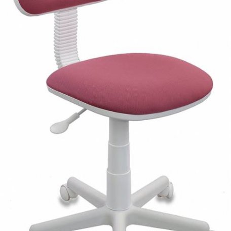 Кресло Бюрократ CH-W201NX/26-31 (Children chair CH-W201NX pink 26-31 cross plastic plastik белый)