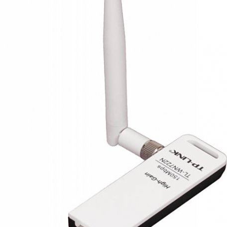 Сетевой адаптер TP-LINK TL-WN722N N150 USB 2.0 (внешняя съемная антенна)