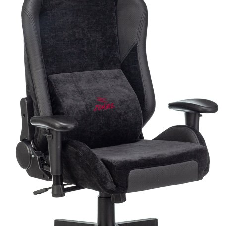 Кресло Zombie EPIC PRO BLACK (Game chair EPIC PRO Edition black textile/eco.leather headrest cross plastic)
