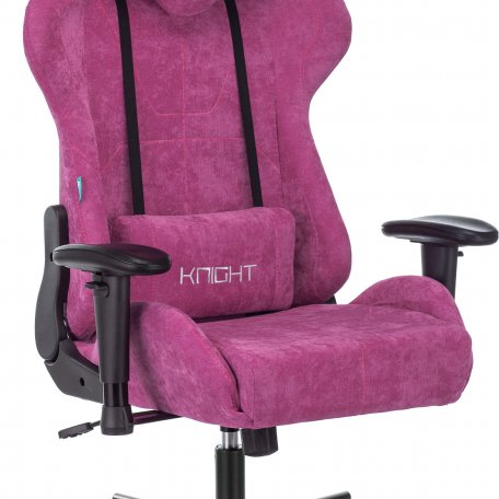 Кресло Zombie VIKING KNIGHT LT15 (Game chair VIKING KNIGHT Fabric crimson Light-15 headrest cross metal)