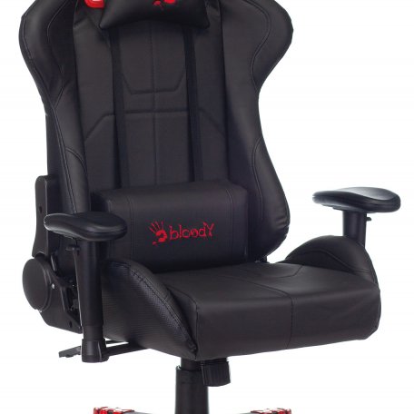 Кресло A4Tech BLOODY GC-550 (Game chair Bloody GC-550 black eco.leather cross)