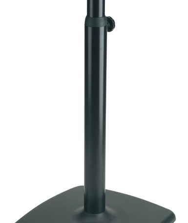 Стойка K&M K&M 26795-000-56 дизайнерская стойка под мониторы, чугунное основание 48x48 см, в. от 80 до 135 см, вес 18, 7 кг, чёрный
