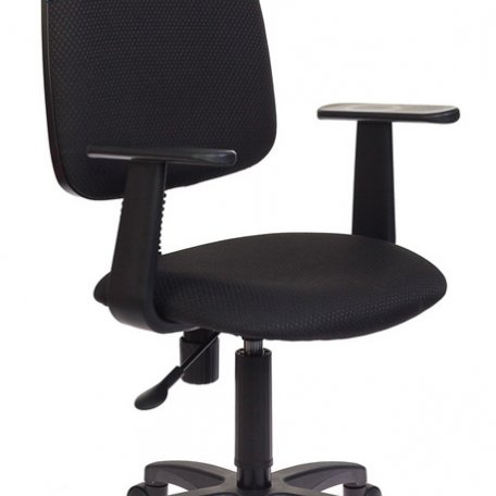 Кресло Бюрократ CH-1300/T-15-21 (Office chair CH-1300 black Престиж+ cross plastic)
