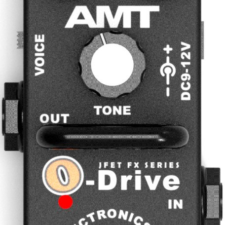 Педаль эффектов AMT Electronics OD-2 O-Drive mini
