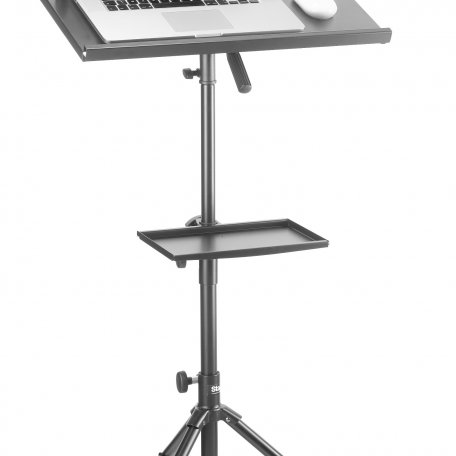 Стойка для ноутбука и миди-клавиатуры Stagg COS 10 BK
