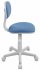 Кресло Бюрократ CH-W201NX/26-24 (Children chair CH-W201NX blue 26-24 cross plastic plastik белый) фото 3