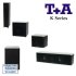 Акустическая система T+A KS 300 black cabinet with silver aluminium covers фото 2