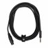 Микрофонный кабель ROCKDALE XF001-5M Black фото 3